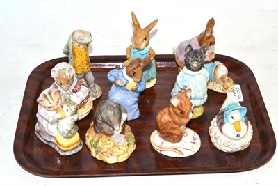 Lot 136 - Ten assorted Beswick Beatrix Potter figures, all BP3 or later