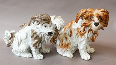 Lot 187 - A pair of Samson models after Meissen, 19th...