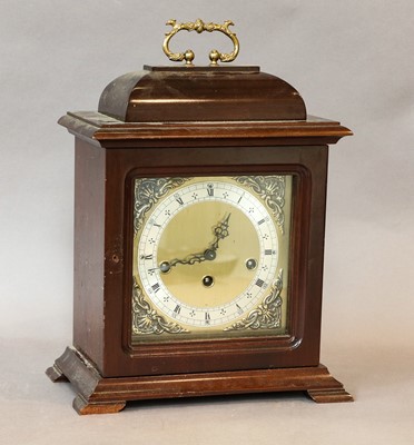 Lot 172 - A late 17th century style chiming table clock,...