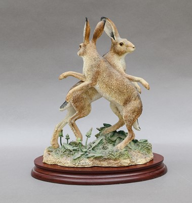 Lot 1121 - Border Fine Arts 'March Hares'