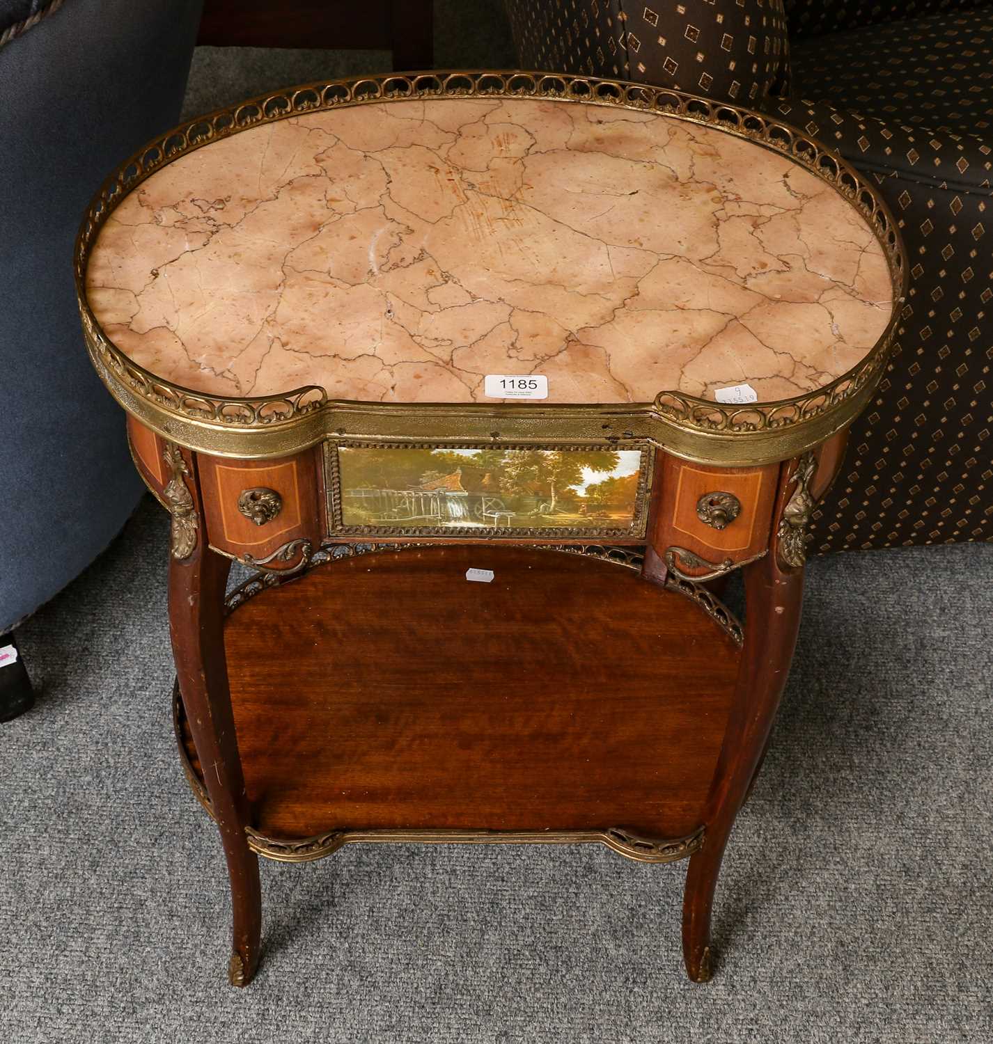 Lot 1185 - A French 19th-century style gilt metal