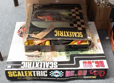 Lot 328 - Scaletrix Rally Cross Set, RC80 togther with...