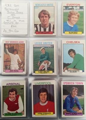 Lot 46 - Football Trade Cards