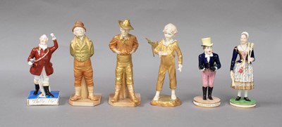 Lot 235 - A Derby figure of the actor John Liston in the...