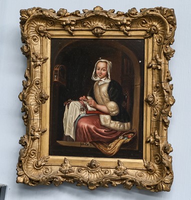 Lot 1083 - Manner of Gerrit Dou (1613-1675) Dutch...