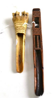 Lot 167 - Two apple corers