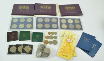 Lot 460 - Mixed Commemorative Coins and Specimen Sets,...