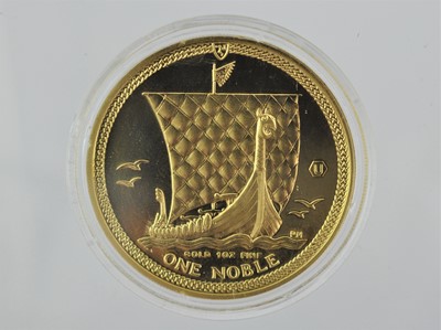 Lot 413 - Isle of Man, Gold (1oz) Noble 2016, rev....