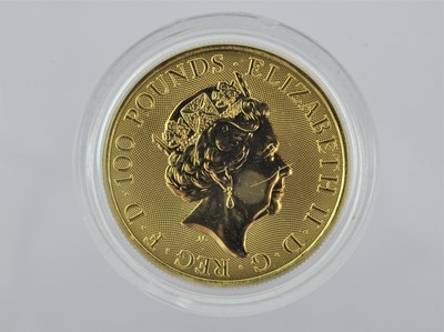 Lot 370 - Elizabeth II, Gold £100 (1oz) 'Unicorn of...