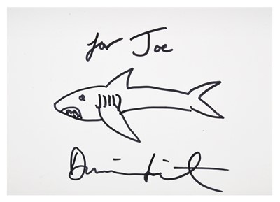 Lot 96 - Damien Hirst (b.1965) Shark Signed and...