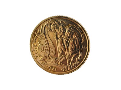 Lot 330 - Elizabeth II, 'Paul Day' Sovereign 2012, obv....