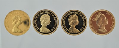 Lot 311 - 4 x Elizabeth II, Proof Sovereigns 1981, 1982,...