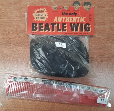 Lot 12 - Lowell Toy The Only Authentic Beatle Wig
