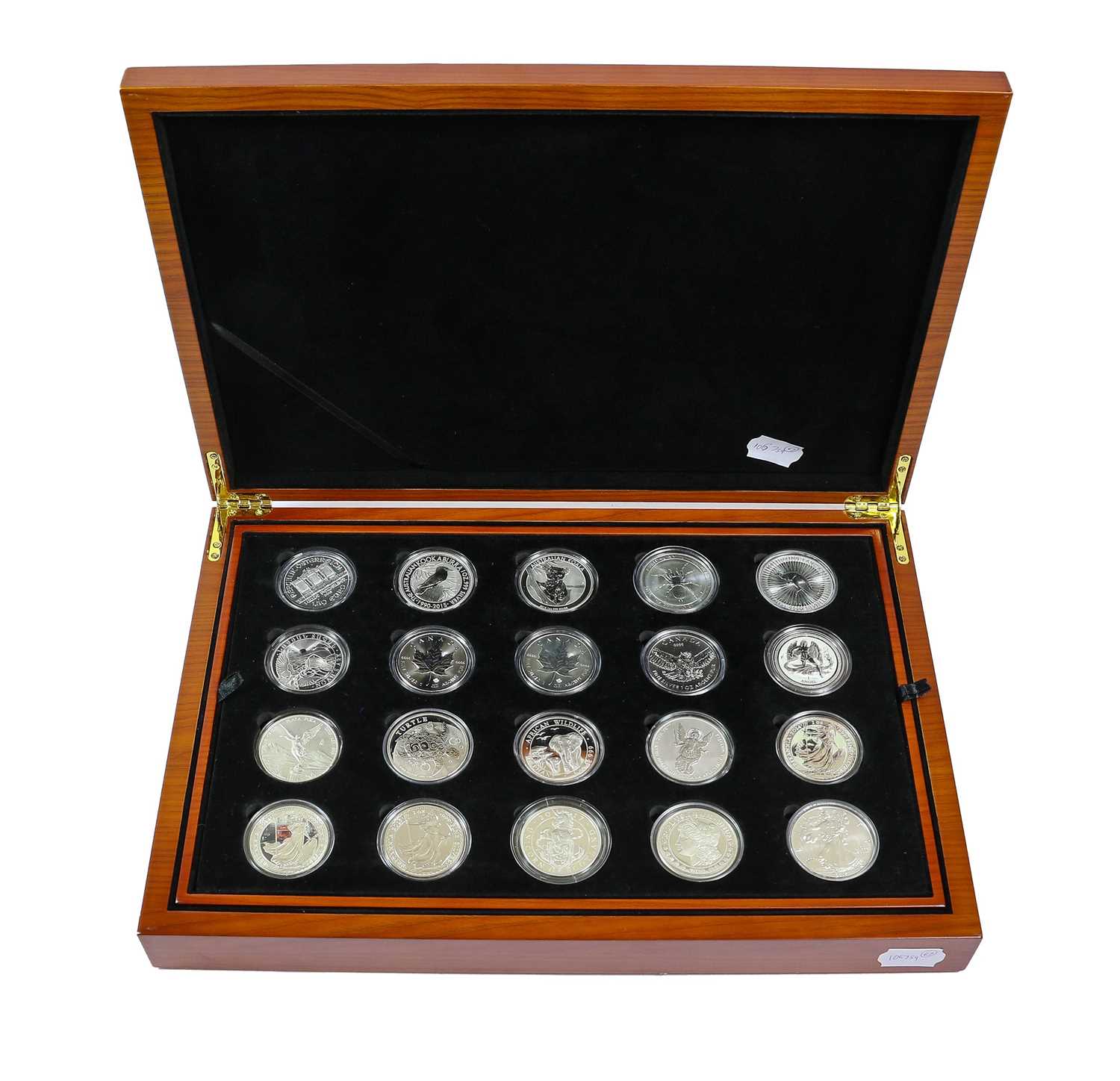 Lot 215 - 22 x Silver 1oz Bullion Coins, including:...