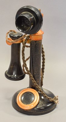 Lot 215 - A Two-Tone Candlestick Telephone