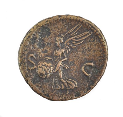 Lot 15 - Roman Imperial, Nero (54-68AD) Æ As, Rome Mint,...