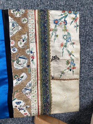 Lot 2157 - Early 20th Century Blue Silk Chinese Jacket...