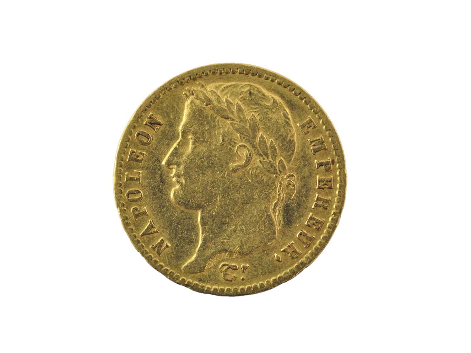 Lot 401 - France, Gold 20 Francs 1814A, First Empire,