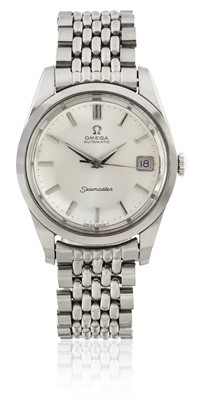 Lot 2328 - Omega: A Stainless Steel Automatic Calendar Centre Seconds Wristwatch