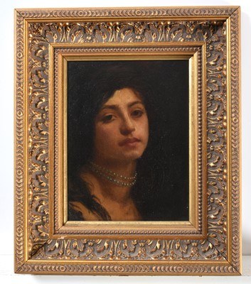 Lot 571 - Attributed to Arthur Ellis (1856-1918) Head of...