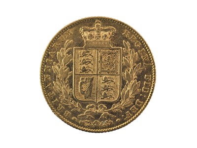 Lot 236 - Victoria, Sovereign 1846, obv. young head left,...