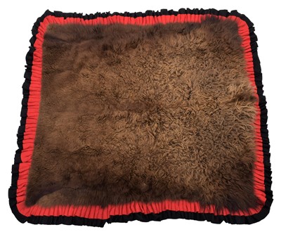 Lot 233 - Skins/Hides: A Large North American Buffalo...