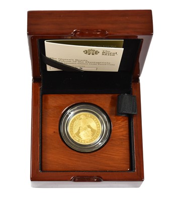 Lot 377 - Elizabeth II, Gold Proof £25 (¼oz) 'The Falcon...