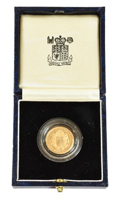 Lot 360 - Elizabeth II, Proof Half Sovereign 1989,...