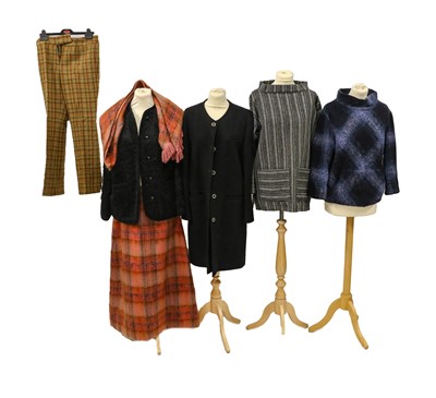 Lot 2187 - Circa 1970s and Later Knitwear and Coats,...