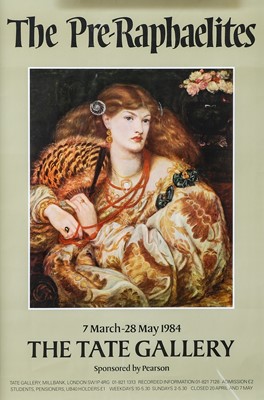 Lot 1039 - The Pre-Raphaelites - Exhibition Poster, Tate...