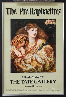 Lot 1039 - The Pre-Raphaelites - Exhibition Poster, Tate...