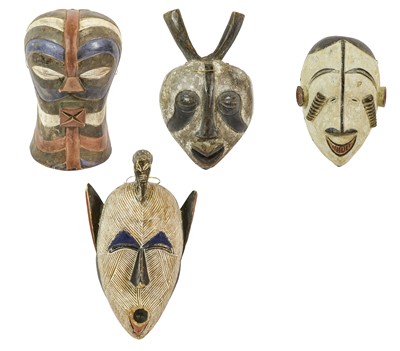 Lot 2391 - A Songye Kifwebe Female Mask, DRC, with domed...