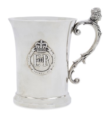 Lot 2316 - An Elizabeth II Silver Mug