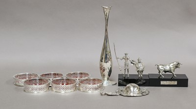 Lot 55 - A Collection of Spanish Silver, comprising: a...