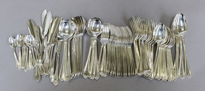 Lot 53 - A Silver Plate Table-Service, with foliage...
