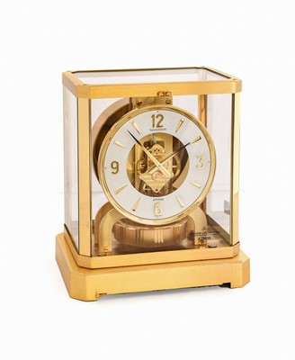 Lot 378 - A Brass Atmos Clock, signed Jaeger LeCoultre,...