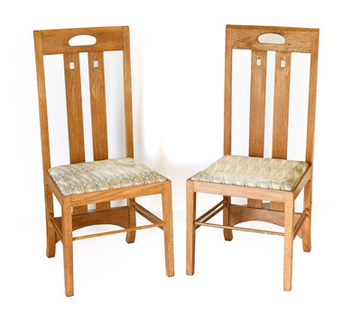 Lot 1262 - A Pair of A.H.McIntosh & Co., Ltd Oak High...