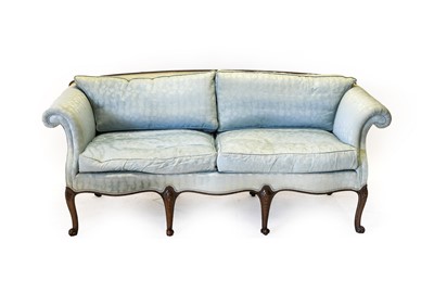 Lot 557 - A George III Style Adam Period Three-Seater...