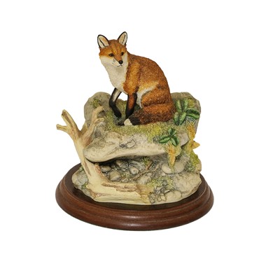 Lot 1120 - Border Fine Arts Fox Figure Group