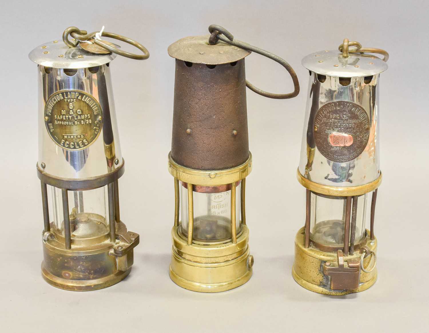 Lot 224 - Mining Lamps