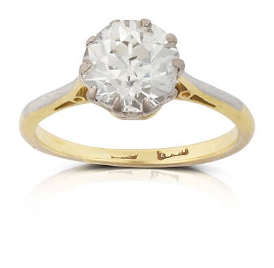 Lot 2257 - A Diamond Solitaire Ring