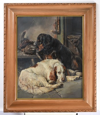 Lot 1087 - William Woodhouse (1857-1939) A study of two...
