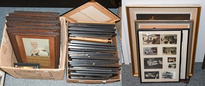 Lot 392 - Eight oak framed spy prints, all relating to...