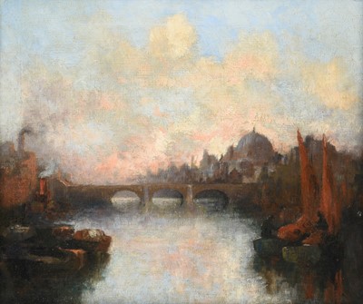 Lot 535 - Bertram Priestman RA, ROI, NEAC, IS...