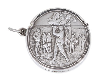 Lot 2219 - An Edward VII Silver Vesta-Case