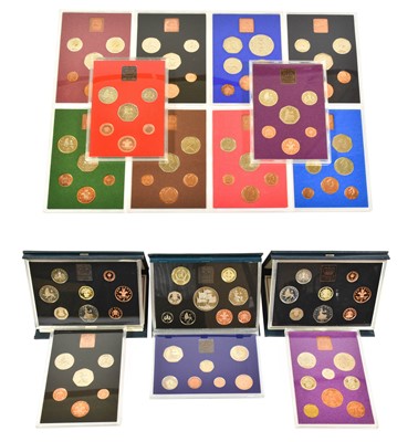 Lot 440 - 16 x UK Proof Coin Sets: 1970 8 coins from...