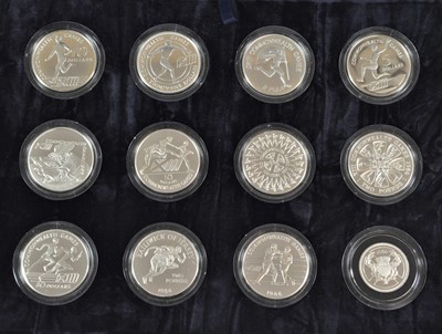 Lot 124 - XIII Commonwealth Games Silver Proof...