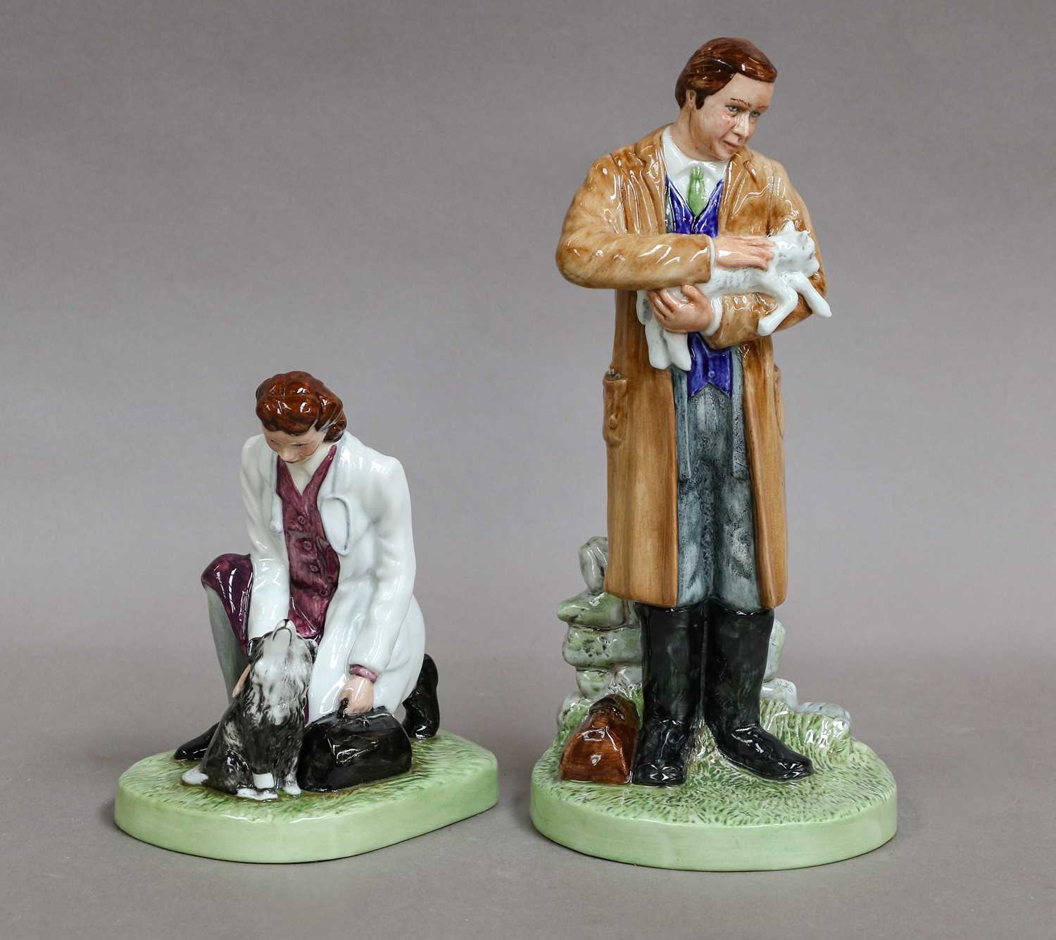 Lot 85 - Royal Doulton figures, Town Vet and Country...