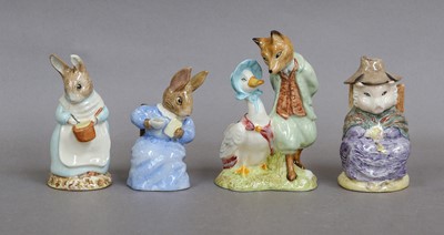 Lot 189 - Beatrix Potter figures: Beswick (6), Royal...