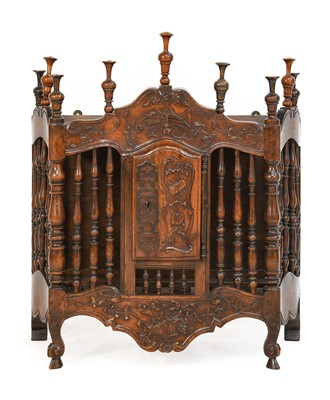 Lot 886 - A 19th Century French Walnut, Carved and...